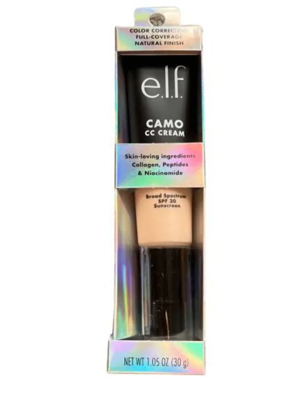 e.l.f. Camo CC Cream Full Coverage SPF 30 | Fair 120 N, New in Box